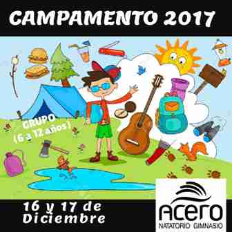 flyer campamento